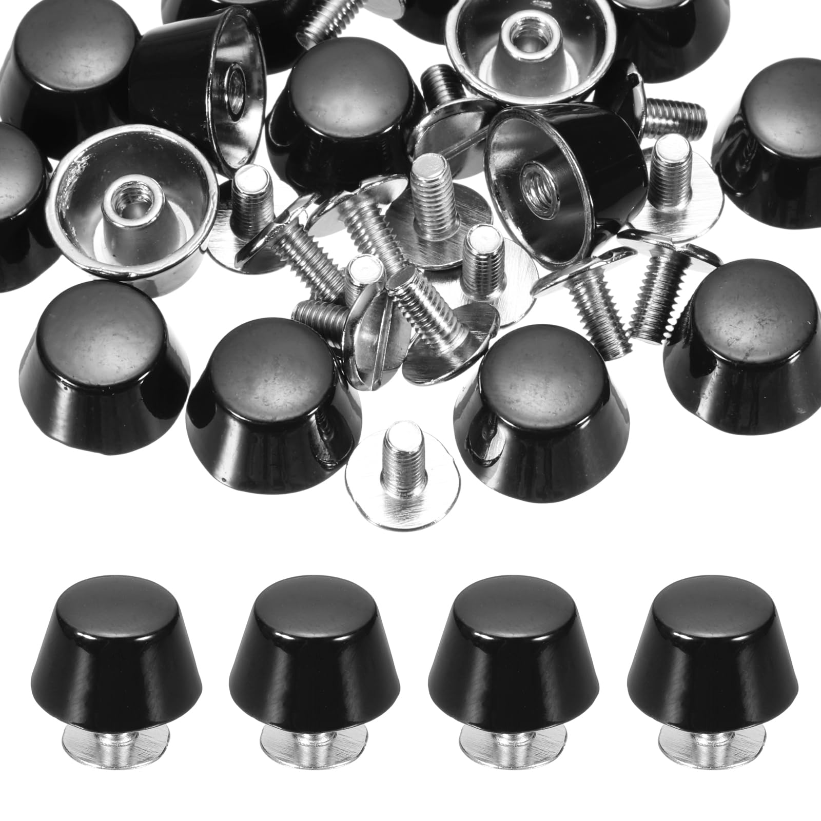PATIKIL 12mm Screw Back Rivets Stud