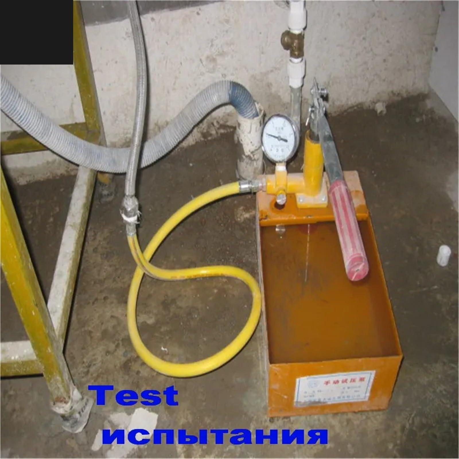 Pompa di Prova, Pompa Di Prova Manuale Della Pressione 2,5 Mpa/25 Kg | Test 'acqua, Idraulico