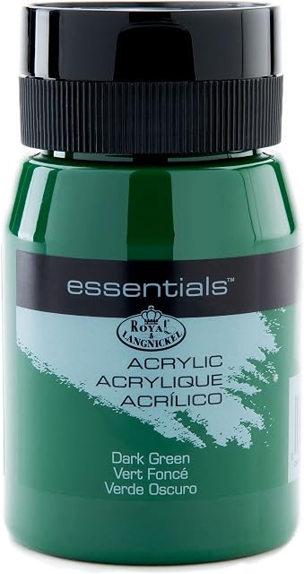 Royal & Langnickel RAA-5104 Essentials 500ml Acrylic Paint - Dark Green