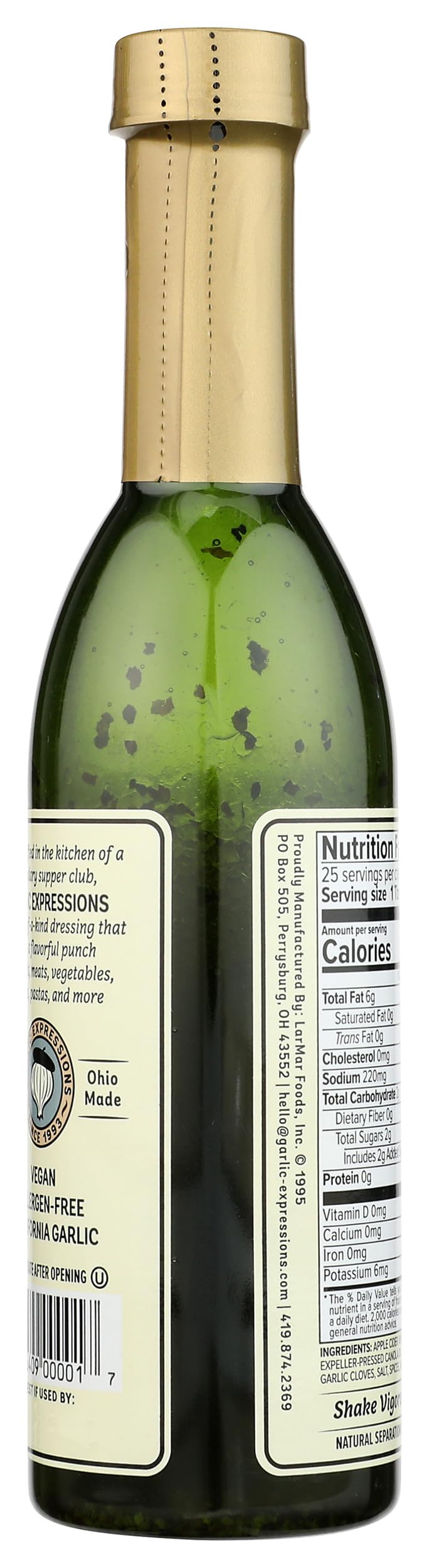 garlic expressions classic vinaigrette salad dressing 12.5 oz Garlic Expressions Classic Vinaigrette Salad Dressing 12.5 OZ (2 Pack)