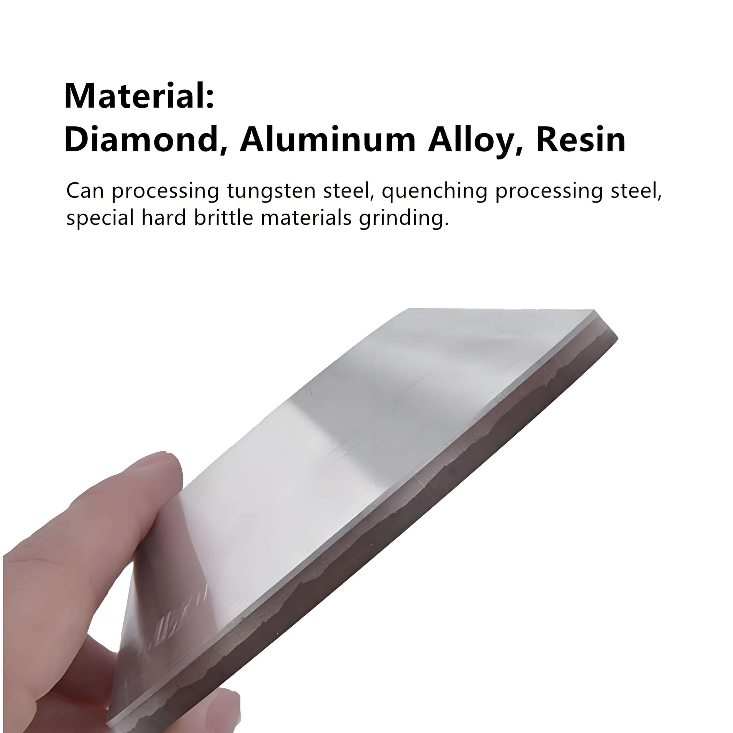 Meule Diamantée en Forme de Bol Meule 100mm Disque de Meulage de Meule de Diamant 180# Tasse de Diamant pour Le Métal de Carbure