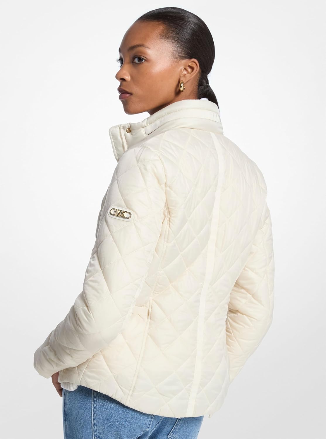 Michael Kors Women's Belted Puffer Jacket