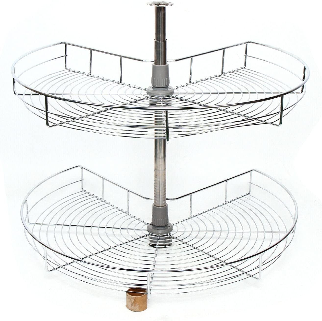 Armario de esquina para cocina, armario de cocina, armario de cocina, 270°, suelo giratorio, suelo de carrusel, armario de cocina, armario de cocina extensible, herrajes giratorios