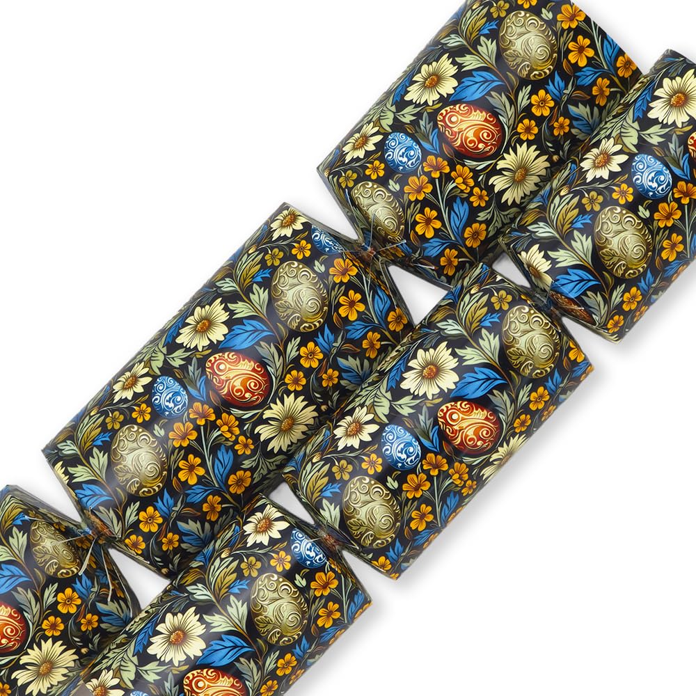 William Morris Easter Eggs | Makes 6 Standard Crackers | Make & Fill Your Own