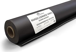 Trademark Soundproofing Mass Loaded Vinyl 1lb - MLV Soundproofing for Wall Sound Barrier - Sound Insulation - 4' x 10', Covers 40 sf - Made in USA