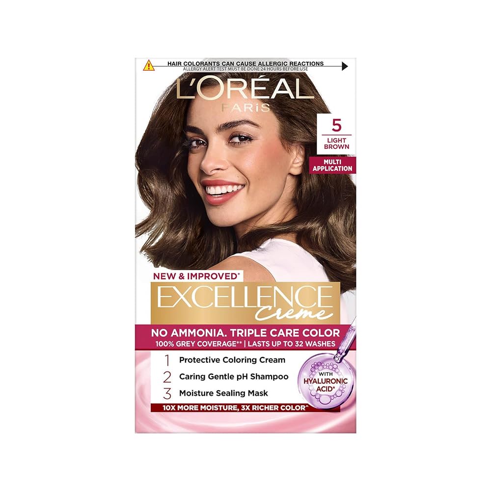 L'Oréal Paris Permanent Hair Colour, Radiant At-Home at ₹423 – Amazon