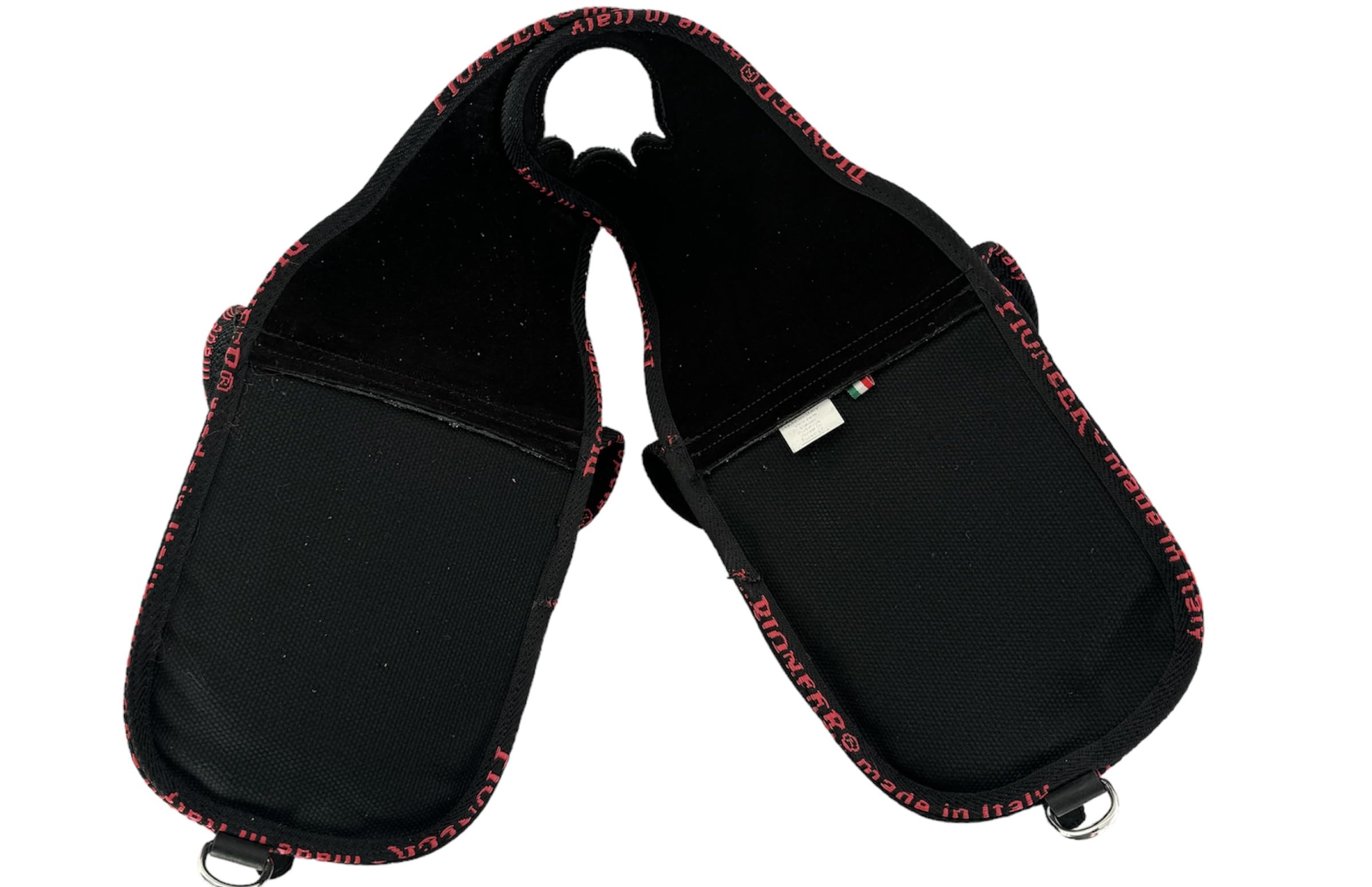 PIONEER Bisacce Cavallo - Borsa da Sella in Cuoio per Equitazione - Ideali per Trekking e Gite a Cavallo - Design Anteriore Western - Resistente e Confortevole
