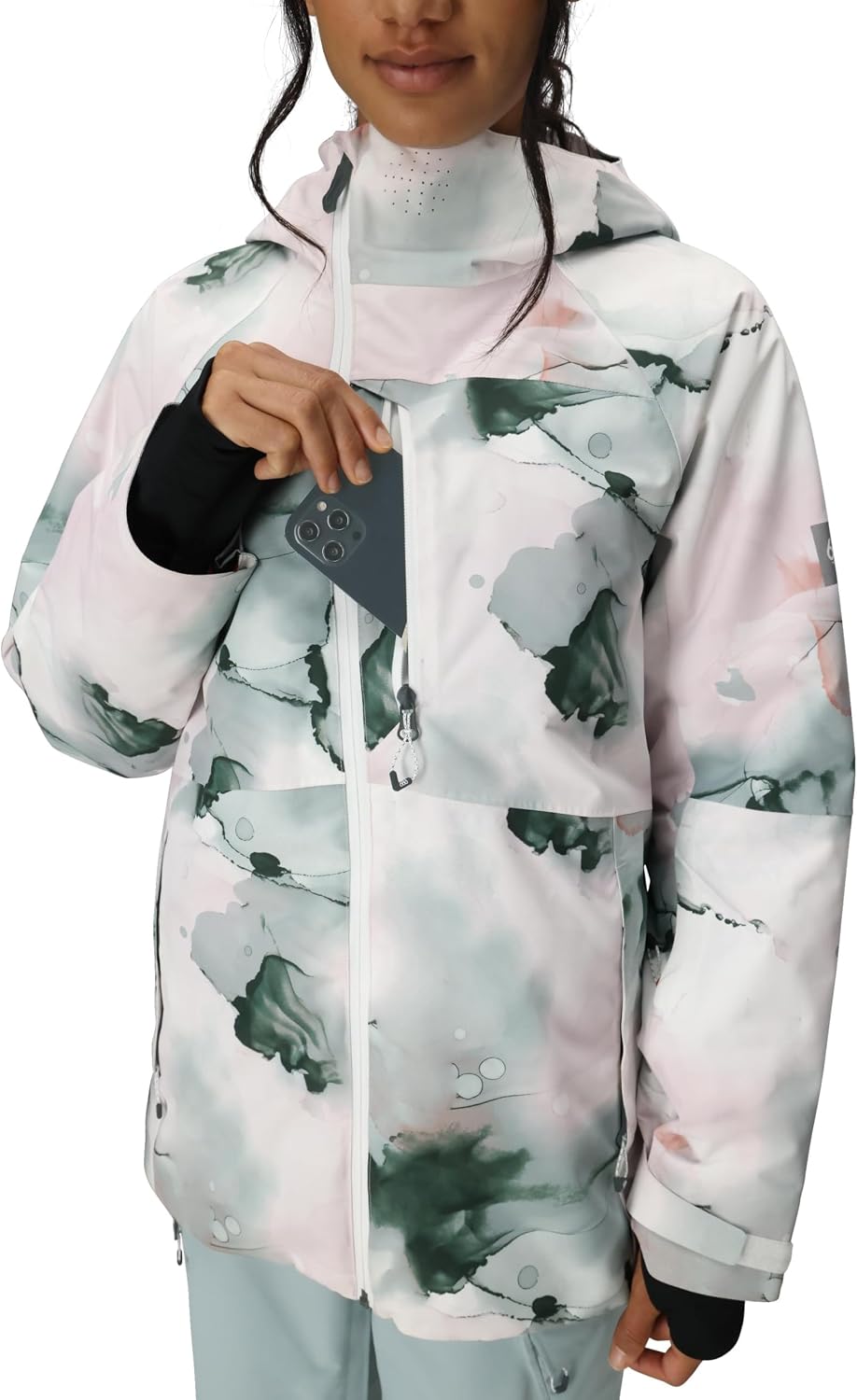 686 Women's GLCR Hydra Insulated Jacket - Mechanical Stretch Thermal Clothing - Water & Weather Resistant