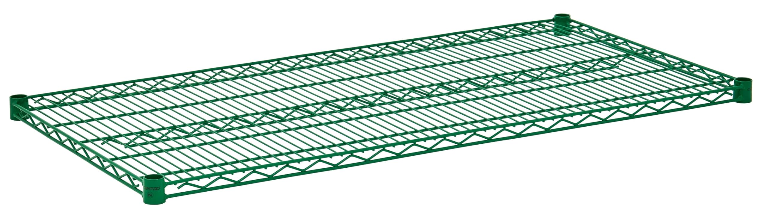CenPro 24" x 60" Green Epoxy Finish Metal NSF Wire Shelf for Shelving Units and Storage, (30V-106)