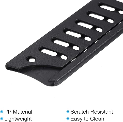 Miniatura 9 de PATIKIL Funda de seguridad PP para cuchillo de pan de 8 pulgadas, paquete de 2 cuchillos, protector de filos, protector de cuchillas, funda
