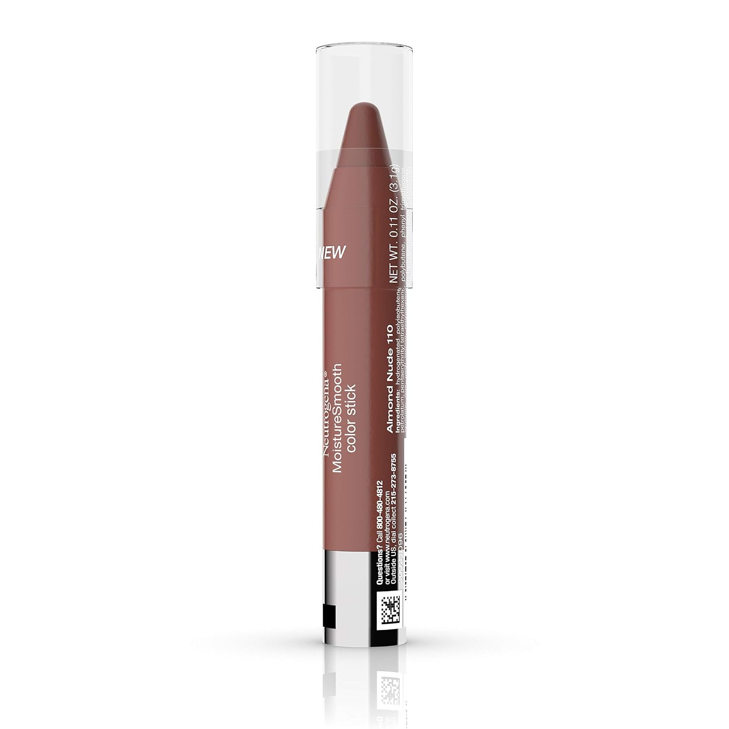 Neutrogena Moisturesmooth Color Stick, 110 Almond Nude
