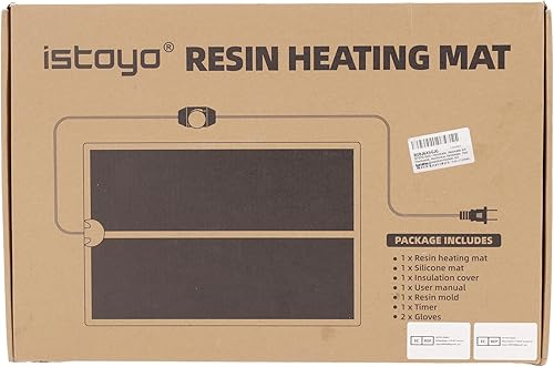Miniatura 7 de ISTOYO Alfombrilla de calefacción de resina, almohadilla de calefacción de moldes de resina, máquina de curado de resina, secadora de resina epoxi