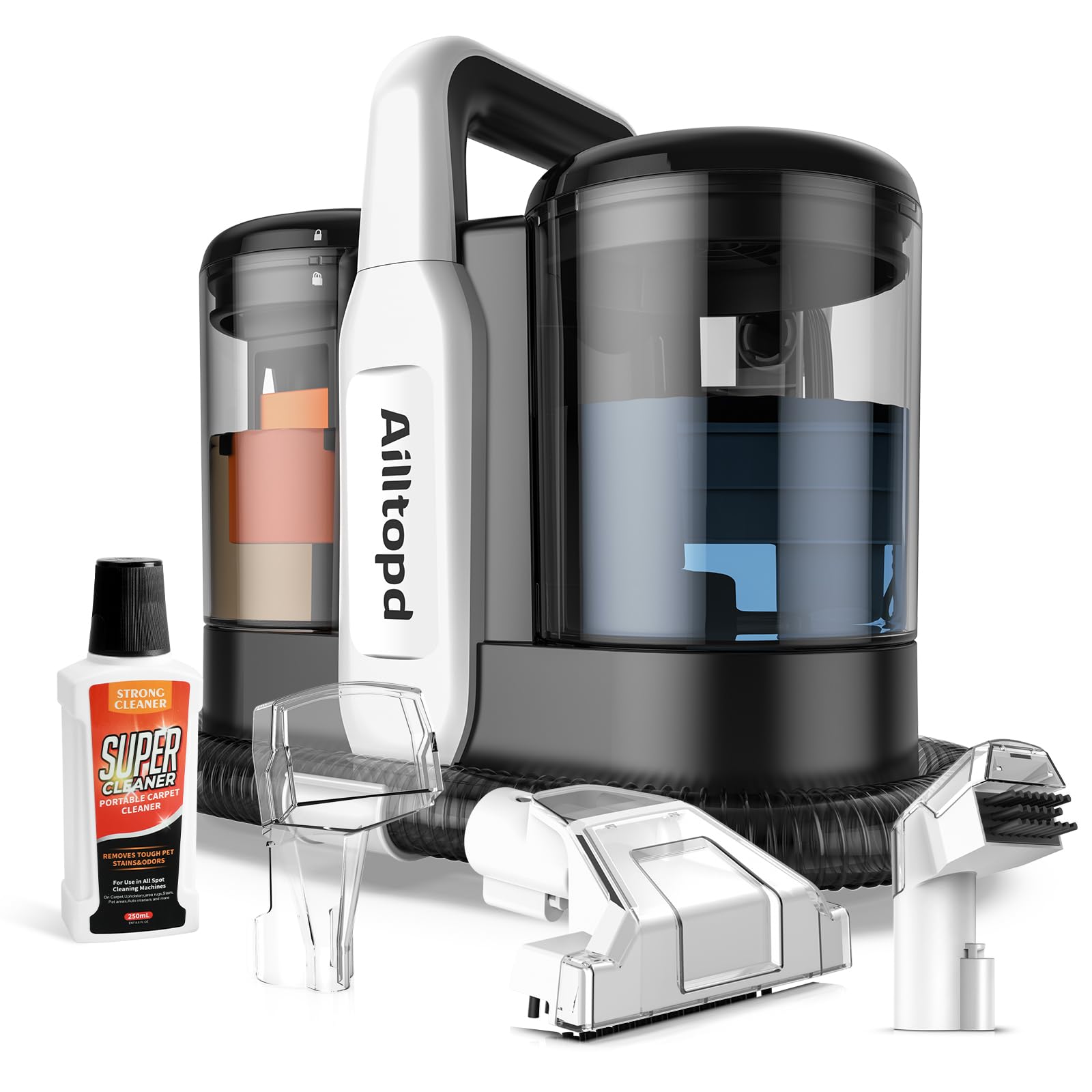 Portable Carpet & 15Kpa Upholstery Spot Cleaner Machine