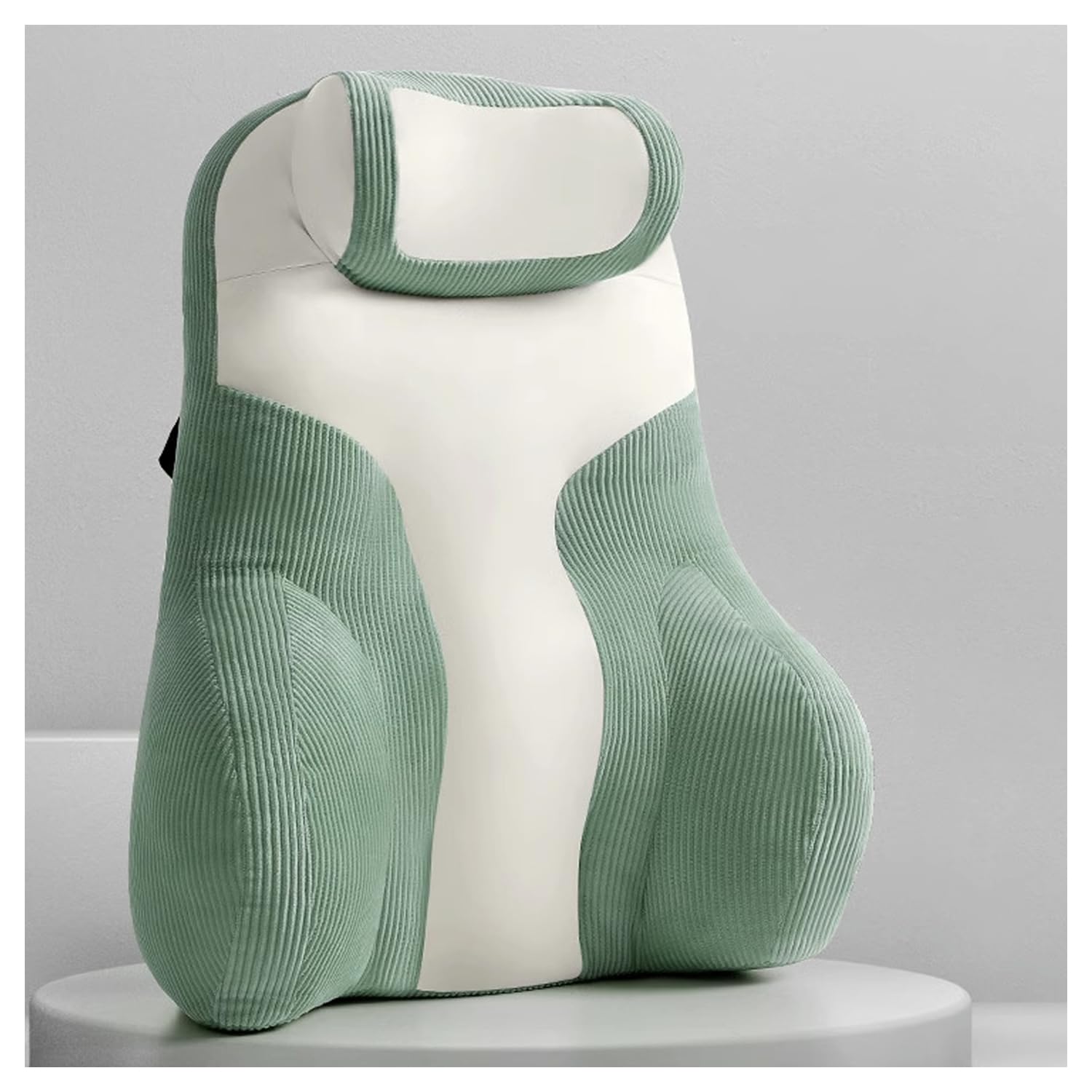 Cojin Lumbar Silla Oficina CojíN De Soporte para La Espalda para Sofá Cojin Coxis Cojines Sillas Cocina Cojin Silla Ruedas Cojin Ergonomico Green Cushion