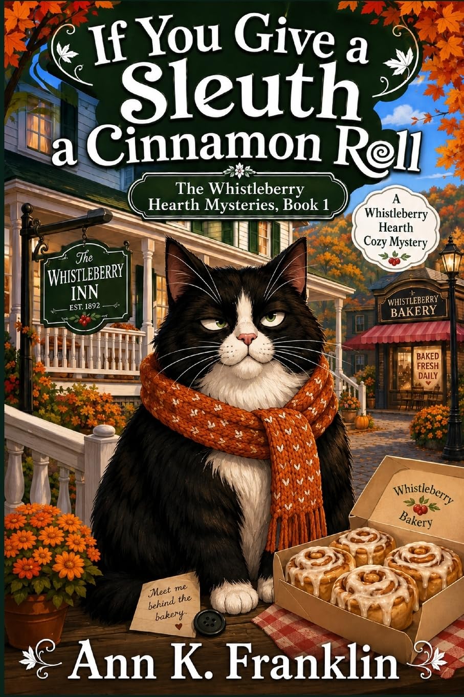 If You Give a Sleuth a Cinnamon Roll: 1 (A Whistleberry Hearth Cozy Mystery)