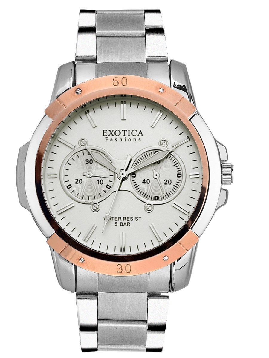 Exotica Fashions Analogue White Dial Watch (B01FXBUVDQ) Amazon Price History, Amazon Price Tracker