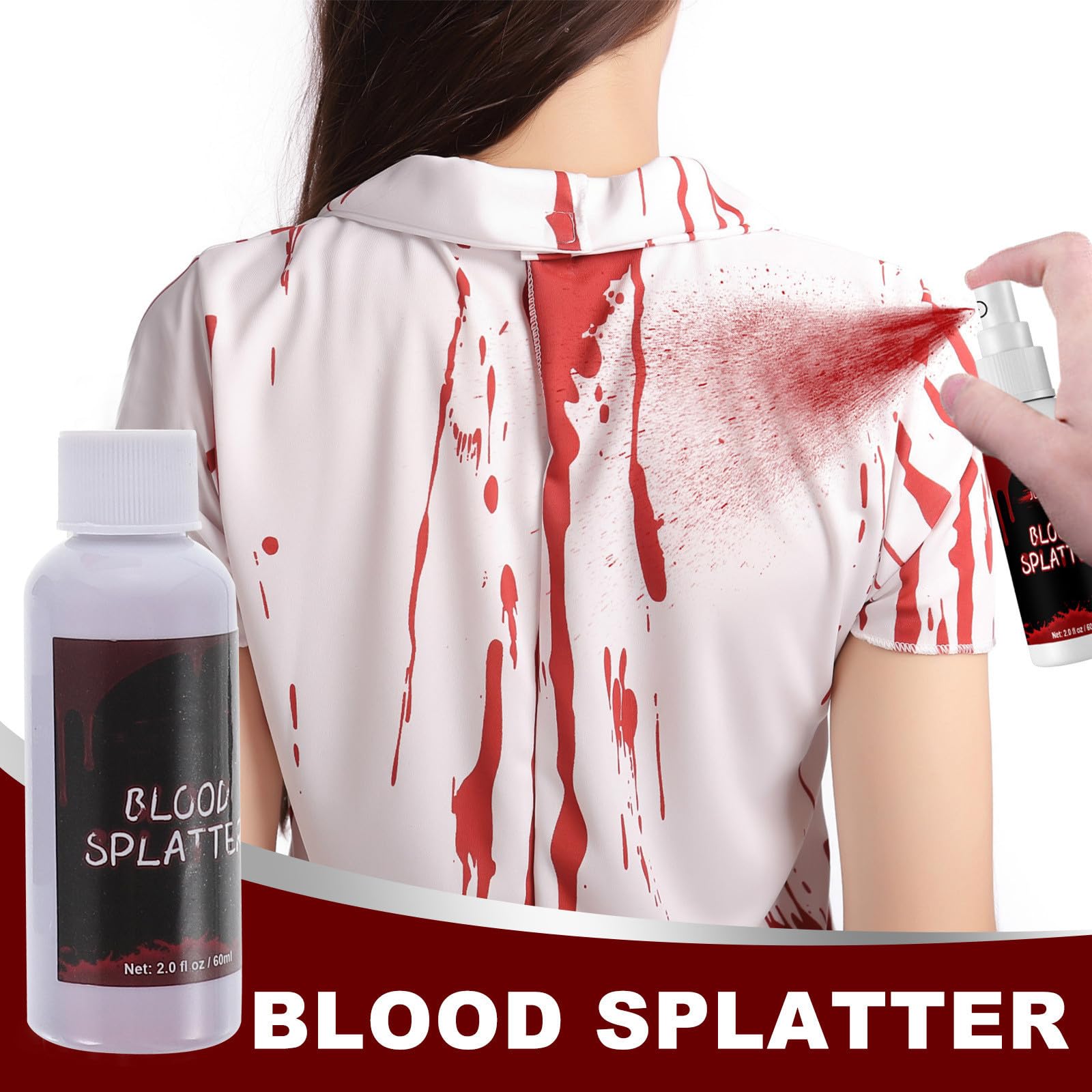 4 Juegos Kit de Maquillaje de Halloween Gel de Cera Cosmética