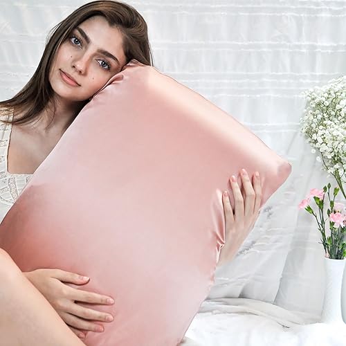 Miniatura 3 de NGHT Funda de almohada de seda de morera 6A de lujo, funda de almohada de seda más duradera para cabello y piel, seda ultrasuave para un sueño