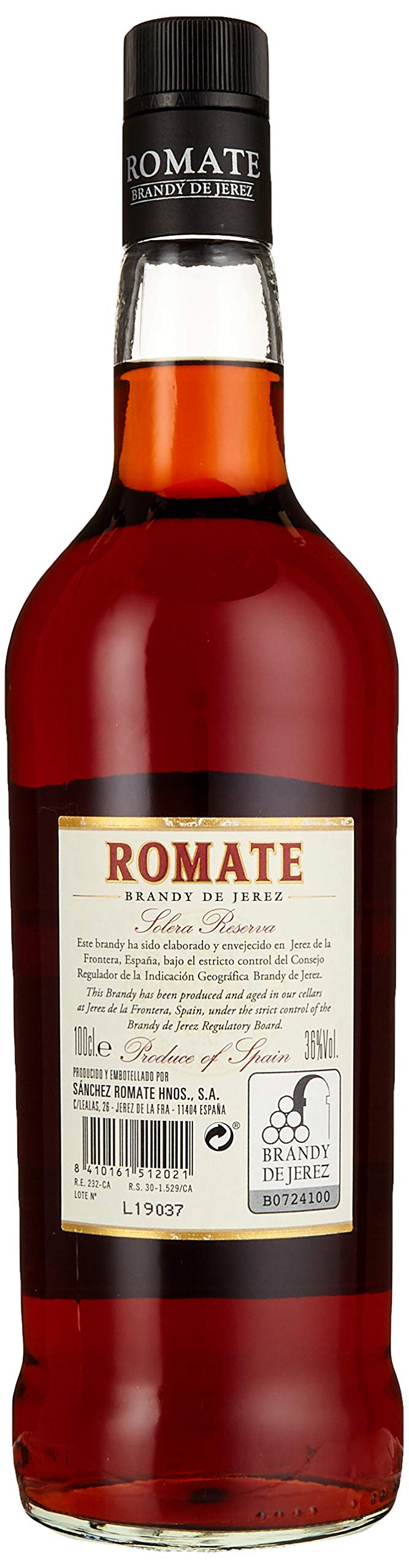 Romate Solera Reserva Brandy (1 x 1 l)