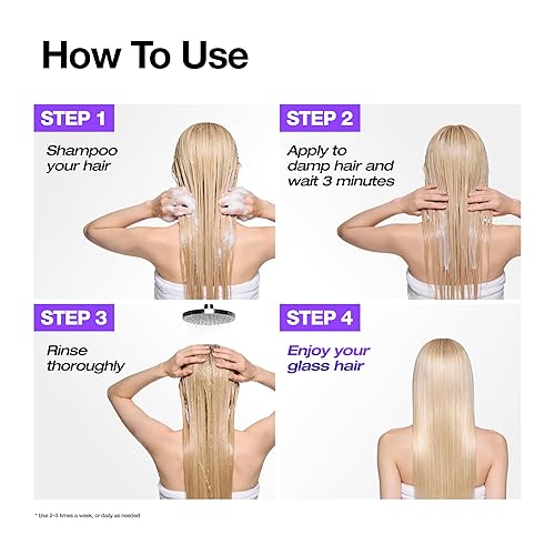 Miniatura 10 de FROMLABS Protein Capsule Hair Repair Treatment, 3-Minute Keratin Hair Mask & Deep Conditioner for Damaged, Repair & Strengthen, Instant Detangling,