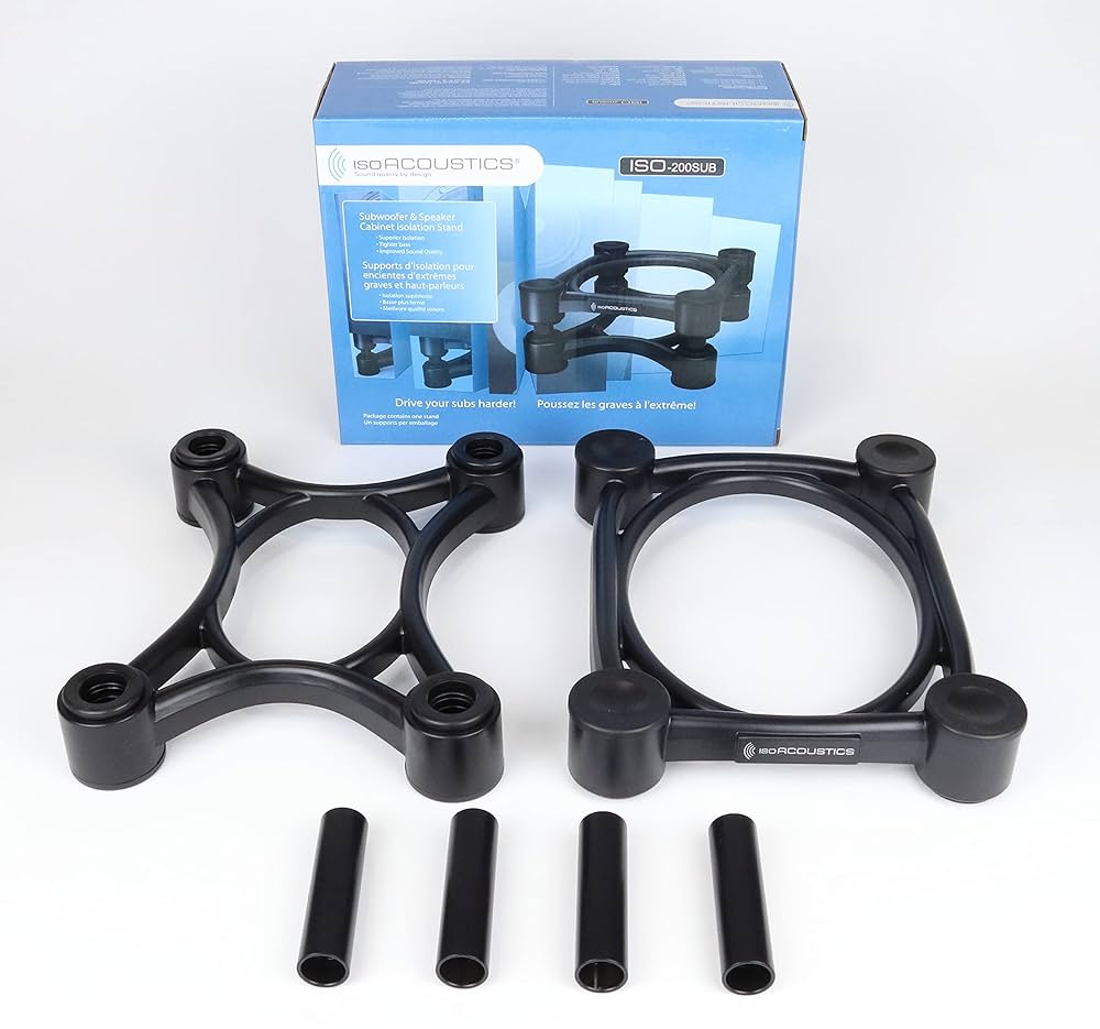 ろしろし ISO Acoustics ISO-200sub 2個セット ISO Acoustics ( アイソアコースティック ) ISO-200sub 送料無料