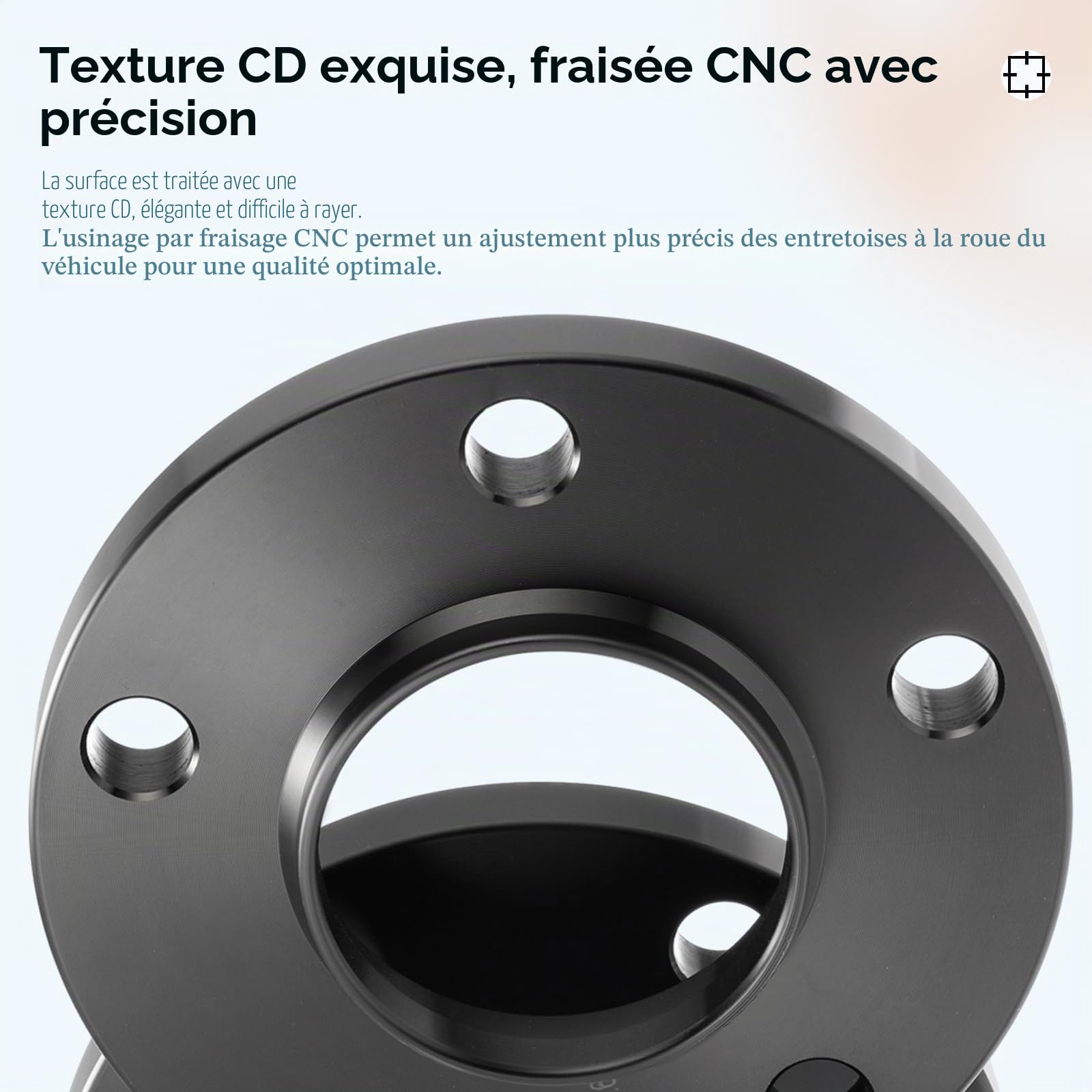 GEARMONSTER Lot de 10 élargisseurs de voie 2 x 15 mm LK: 5 x 120 mm NLB:72.6 avec 10 boulons de roue M12 x 1,5 mm 45 mm pour BMW E46 E60 E92 | Lot de 2 disques d'espacement LK 5 x 120, NLB 72,6 mm, avec 10 vis coniques M12 x 1,5 x 45 mm, plaques de guidag