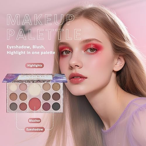 Miniatura 3 de Kit de maquillaje para mujeres, kit completo de maquillaje para adolescentes, kits de maquillaje para adolescentes, niñas, adolescentes, paleta de
