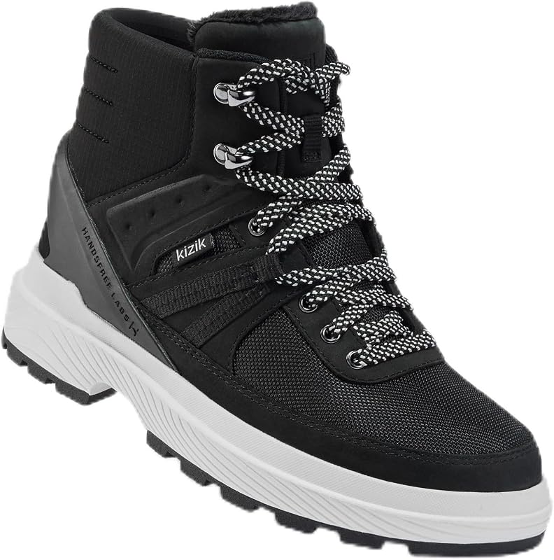 Sierra Slip On Boots for Women: Durable Rubber Soles for Any Terrain, Winter Snow, Hiking, or Urban Daily Wear - Womens Regular Width