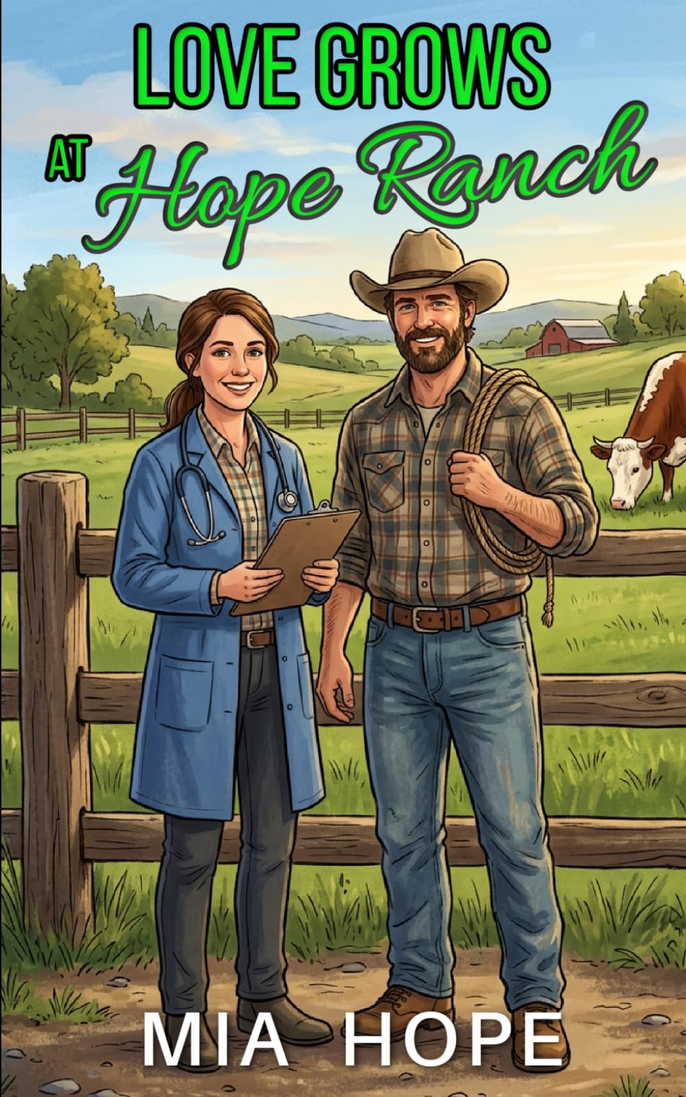 Love Grows at Hope Ranch: A Small-Town Slow Burn Fresh Start Romance