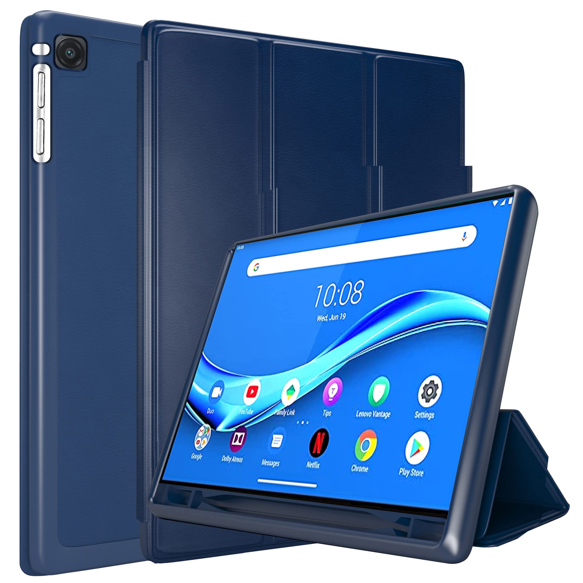Aibex Case for iPad Mini 5th Gen 2019 with Pencil Holder and Trifold Stand Cover with Auto Sleep/Wake for iPad Mini 5 7.9" 2019 Case Cover [Model - A2133 A2124 A2125 A2126] - Dark Blue (B0BHYC3JCY) Amazon Price History, Amazon Price Tracker