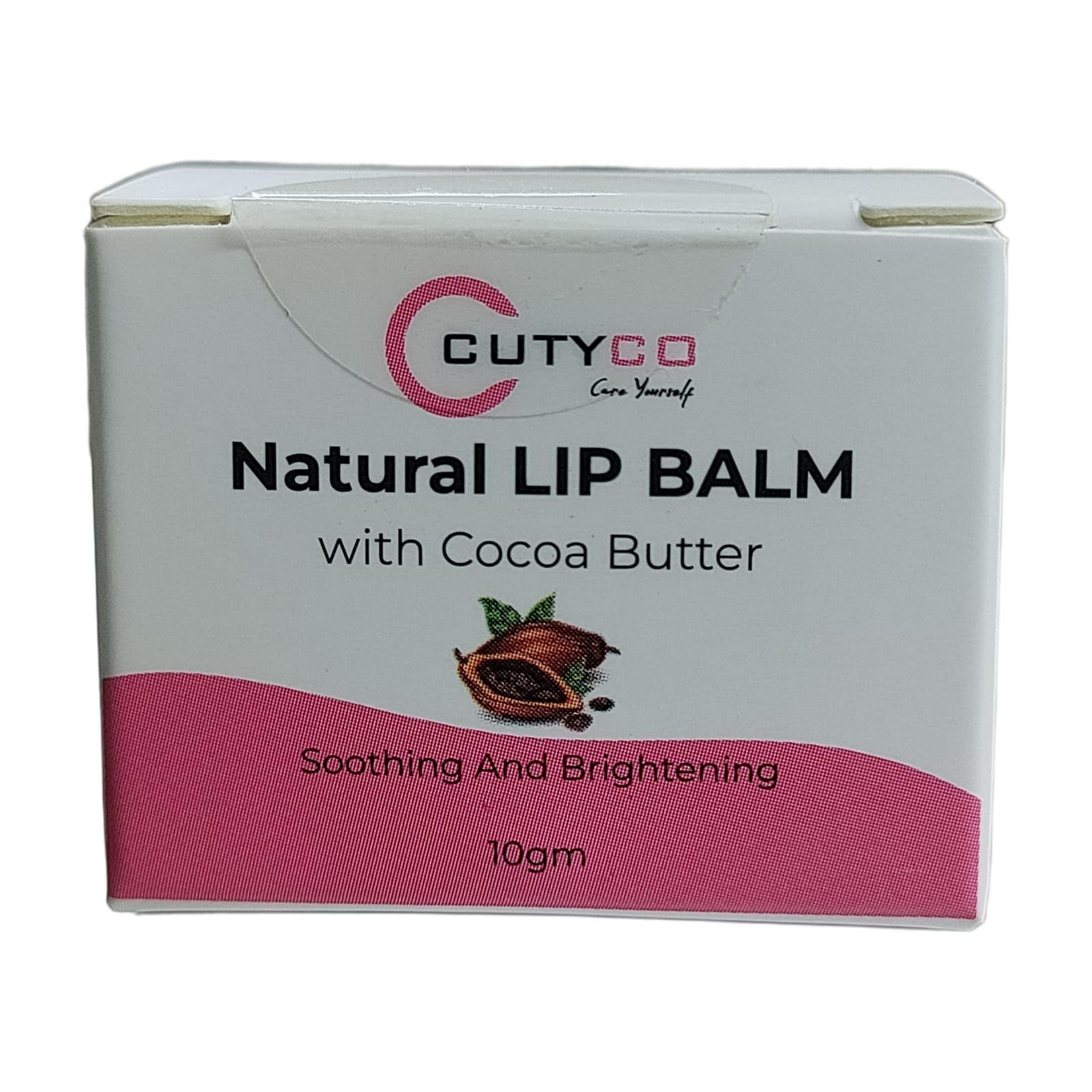 CUTYCO Natural Lip Balm with Cocoa Butter, Soothing and Brightening, 10g-image-14