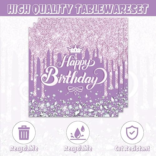 Vista 62 de 41 suministros de fiesta de béisbol, incluye 20 platos, 20 servilletas y 1 mantel, utilizado para decoración de fiesta de cumpleaños de béisbol