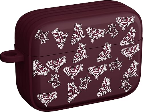Miniatura 8 de AFFINITY BANDS Texas A&M Aggies HDX - Funda compatible con Apple AirPods Pro 1 y 2 (Classic Maroon)