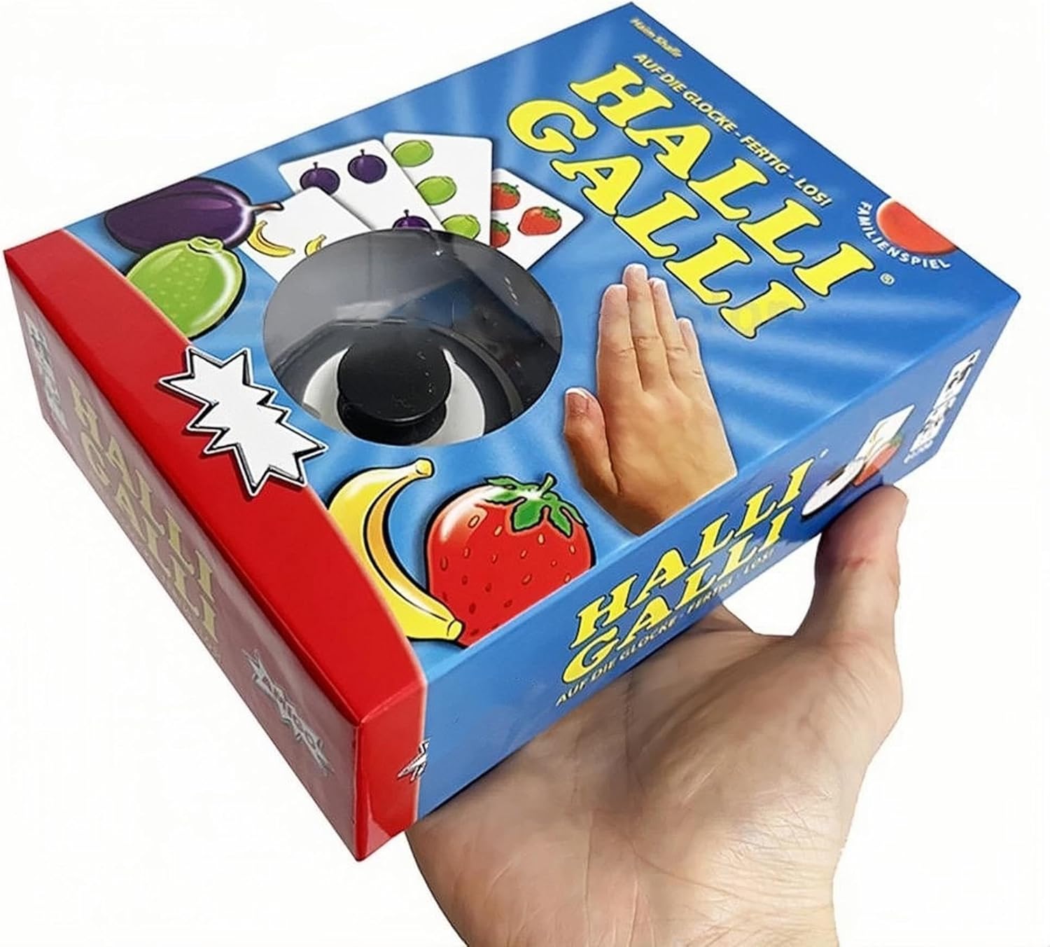 Halli Galli Friends Board Gamefamily Friendly Card Game Party Game Table Game for 2-6 Players Suitable for Age 18 and Older