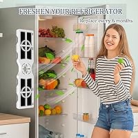 Vista 5 de FRGPAAF2 Filtro de aire para refrigerador Frigidaire PureAir AF-2 – Elimina olores con tecnología de carbono – Compatible con refrigeradores