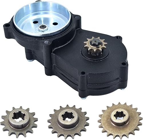 Transmisión de piñón T8F, caja de engranajes de embrague de doble cadena T8F 11 14 17 19 20 dientes para 43CC 47CC 49CC Mini Moto Pit Dirt Bike Quad