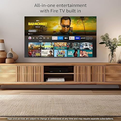 Miniatura 7 de Panasonic TV-50W70BP Serie W70 50 pulgadas LED 4K Ultra HD Smart Fire TV Bundle con altavoz WN10 cuello, protección mejorada CPS de 4 años, 2 cables