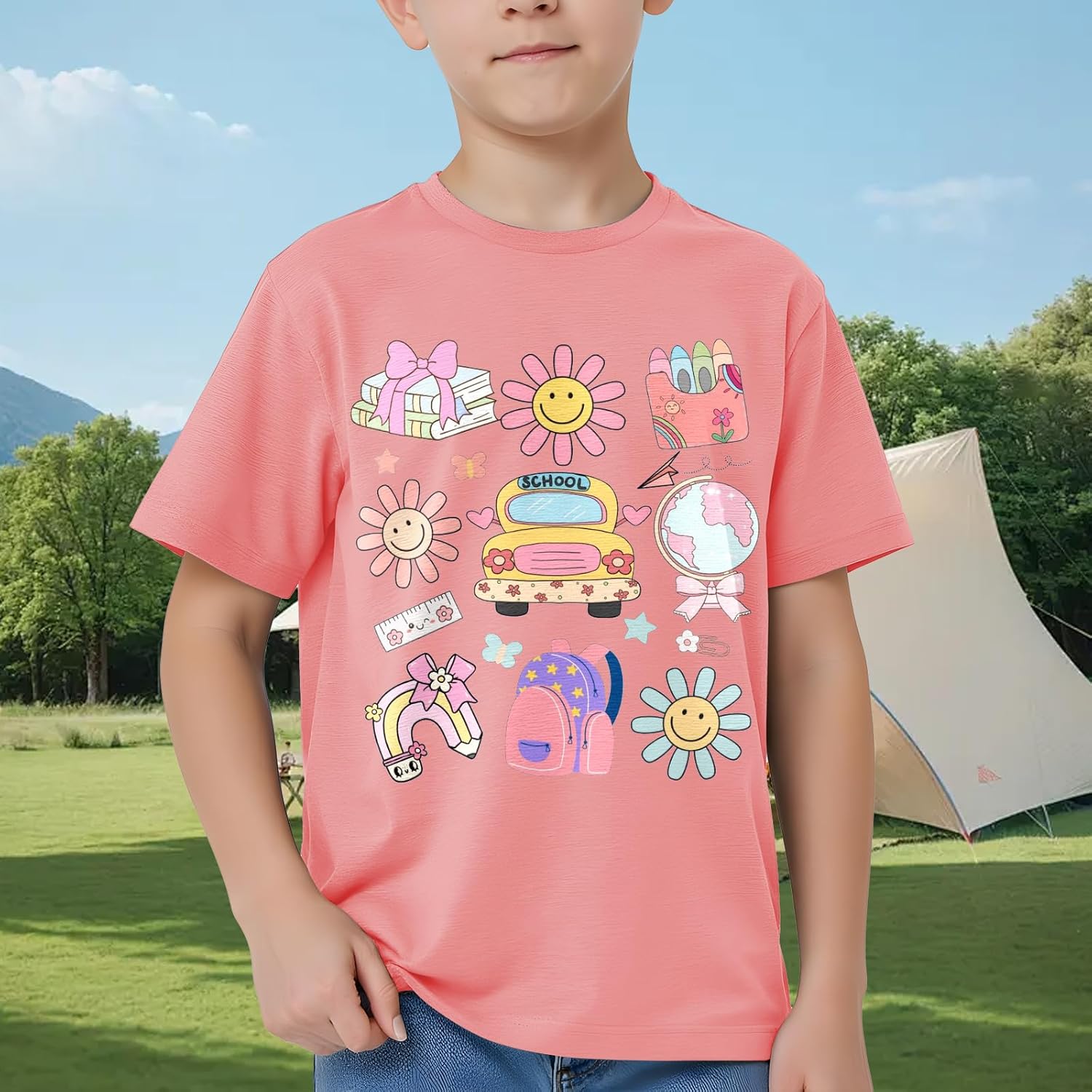 Valentine Teacher Shirt Women-Cute My Class is Full of Sweet Hearts Short Sleeve Valentines Day Teacher Tee Tops - Image 4