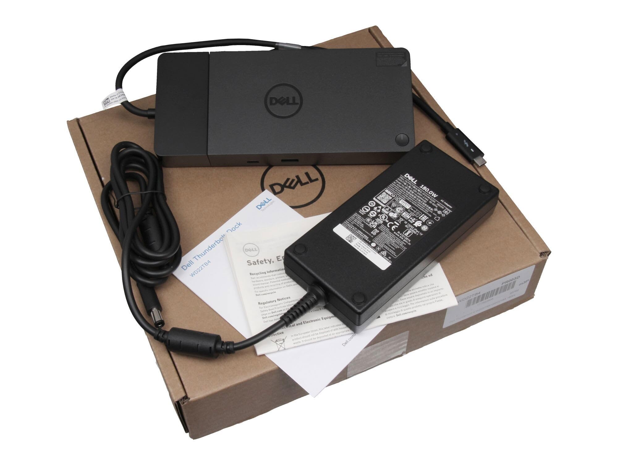 WD22TB4 Dell TB Dock WD22TB4 Thunderbolt 4 réplicateur de Port Modulaire