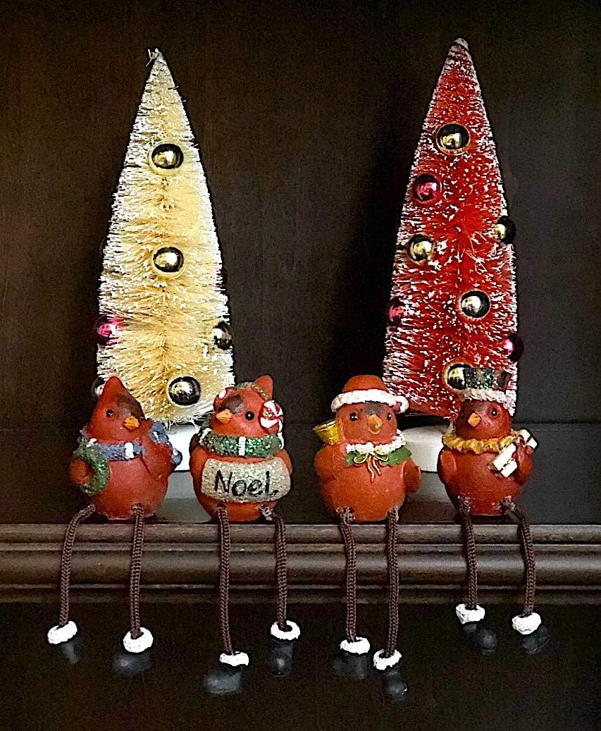 Res Cardinal Shelf Sitter Fig 4 Asst