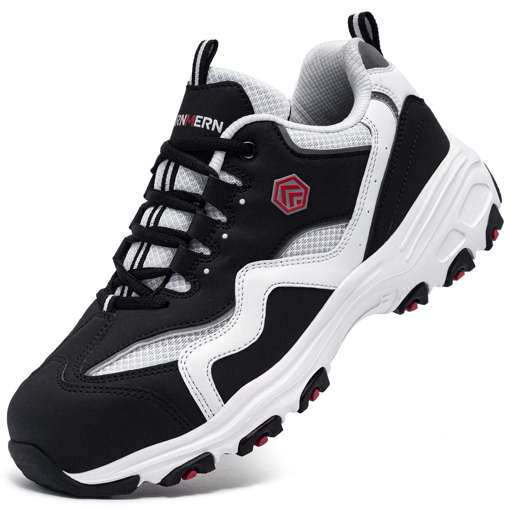 LARNMERN Chaussure de Securité Homme Femme Embout en Acier Respirant Basket Securité Confort Chaussure de Travail
