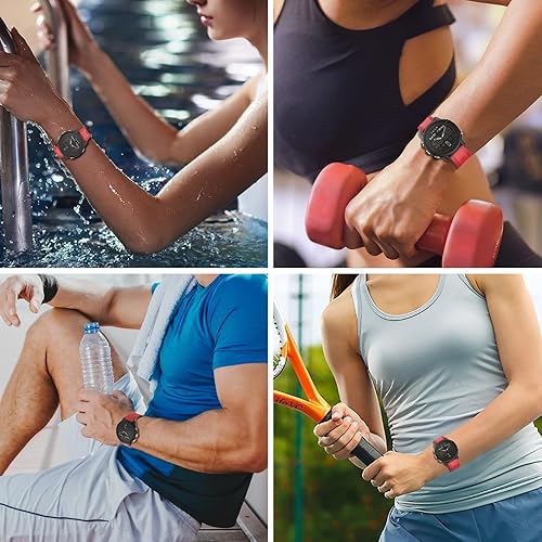 Miniatura 7 de Compatible con Garmin Forerunner 945 Band, 0.866 pulgadas, correa cómoda y de fácil ajuste, adecuada para Garmin Forerunner 935955Garmin Fenix 567