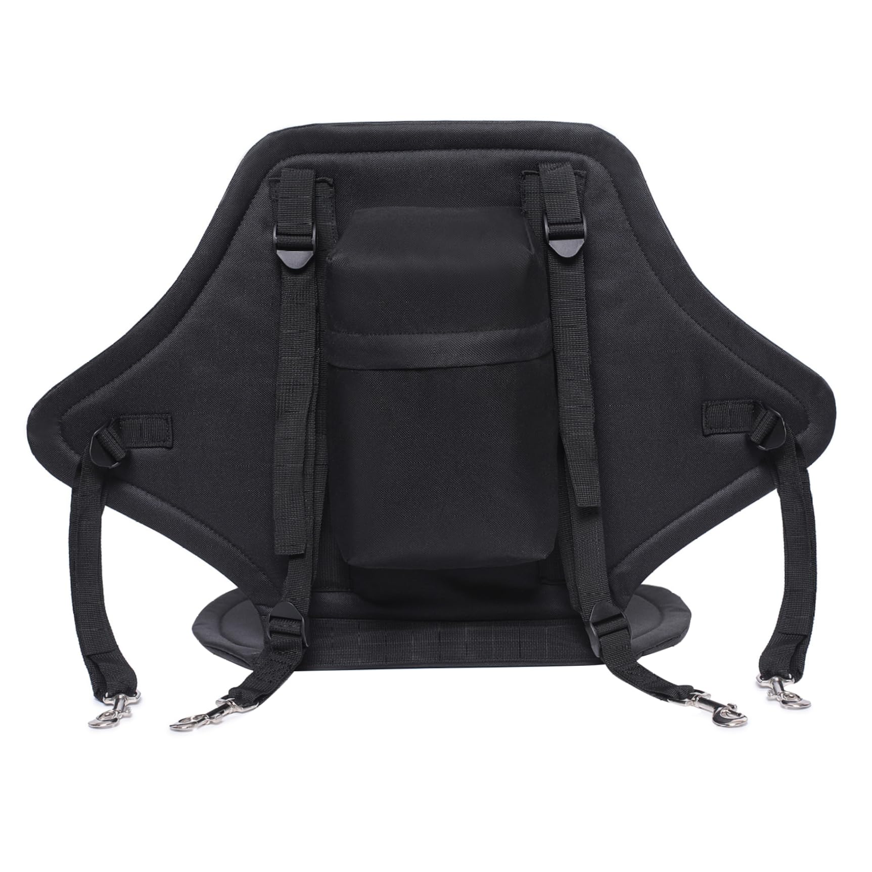 Siège en kayak avec dossier de canoë réglable en nylon support avec crochets instantanés à paddle réutilisable avec sac de rangement accessoires kayak