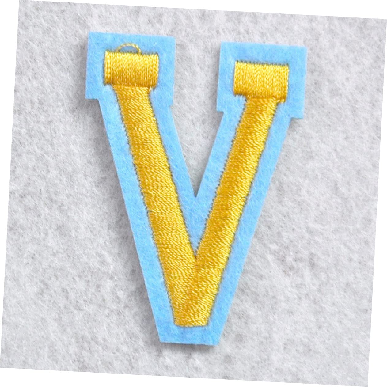 jojofuny 5 Set Toppe Ricamate Alfabeto Patches Termoadesivi Per Riparazioni E Decorazioni Abbigliamento Borse E Facili Da Applicare E Personalizzare 52 Pezzi*5