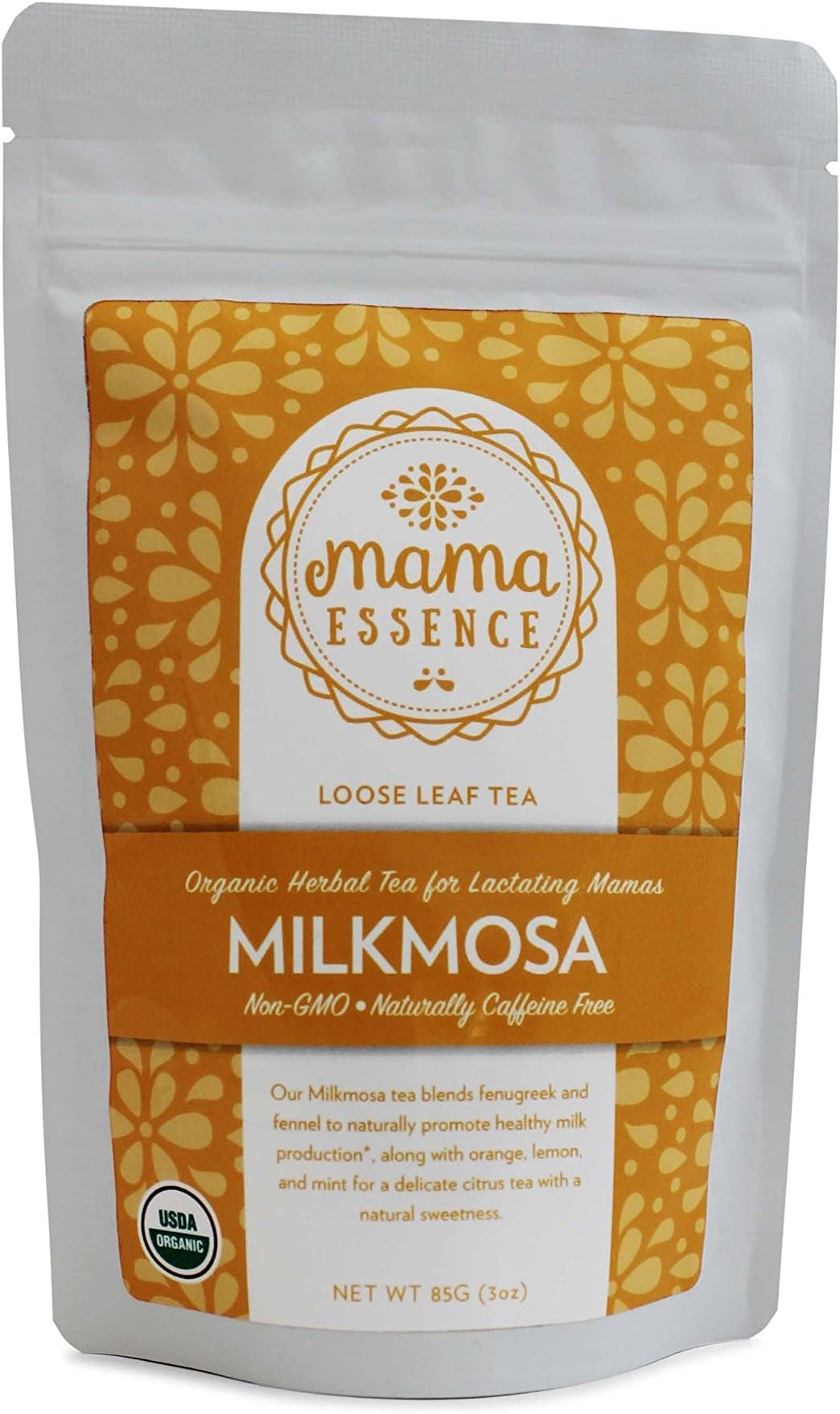 Milkmosa – Mama Essence – Organic Herbal Pregnancy Tea – Breastfeeding, Nursing, Milk production