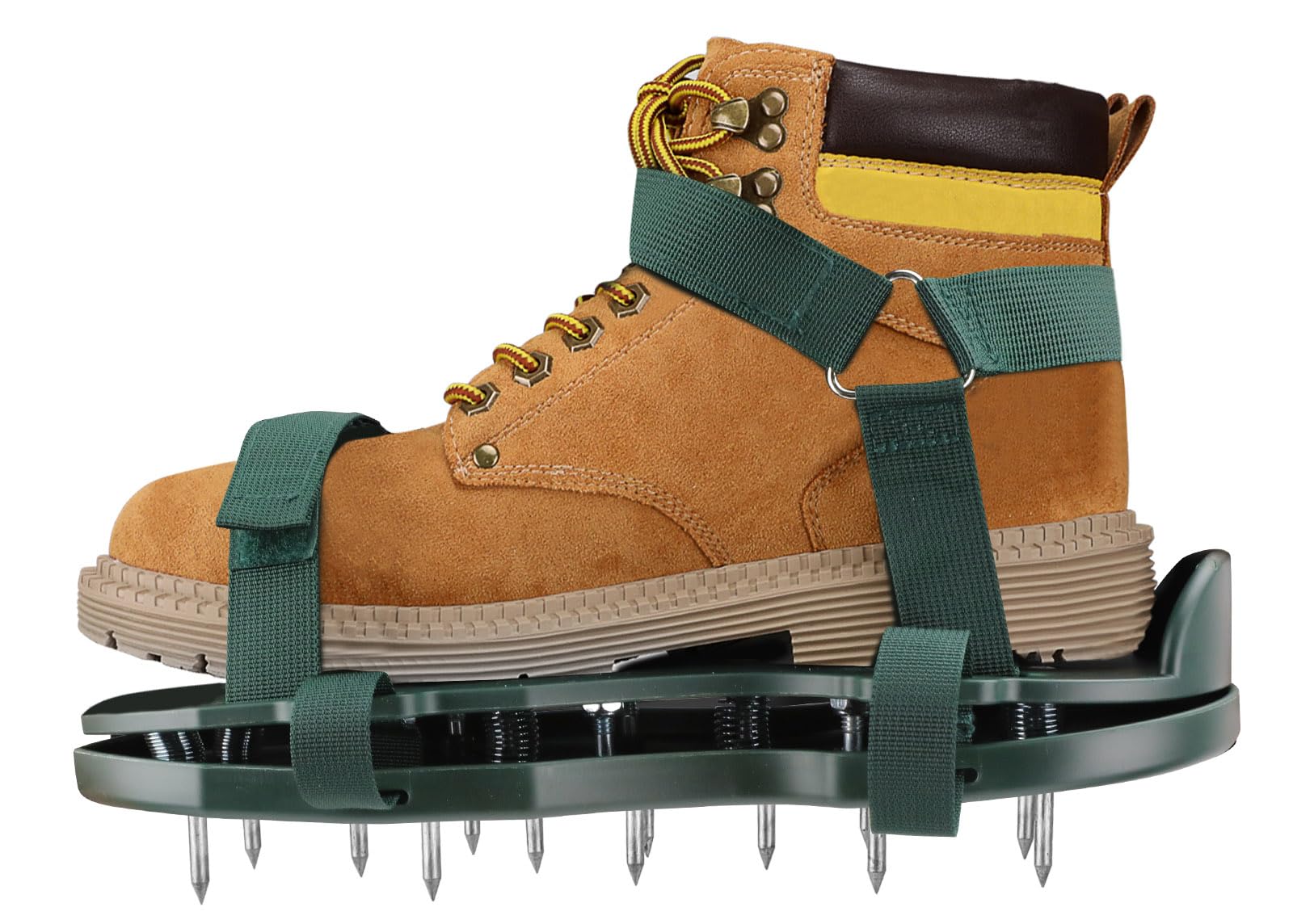 MIVOS Scarpe Chiodate Aeratore per Prato Scarificatore Giardino