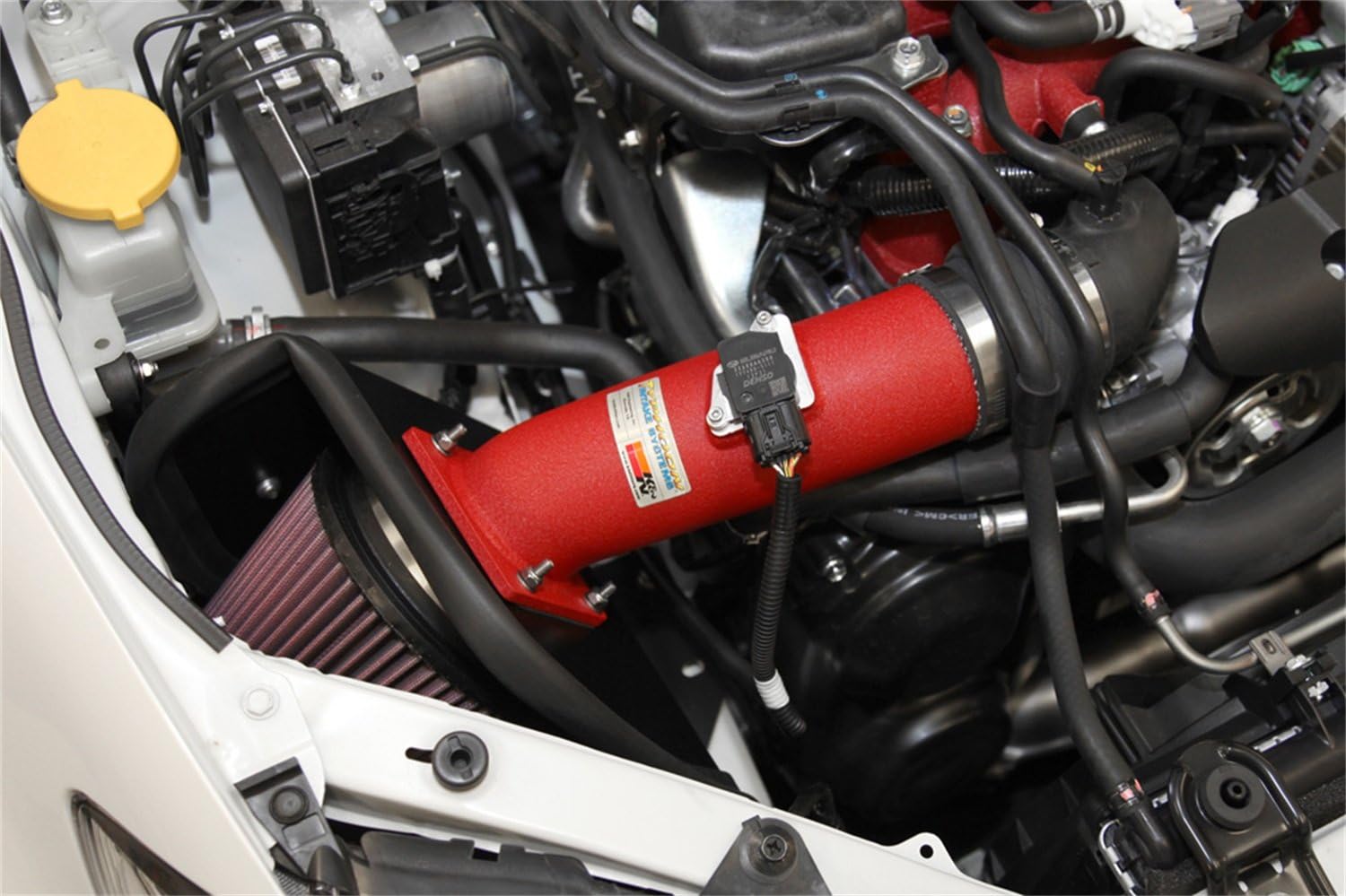 K&N Cold Air Intake System: High-Flow Air-Filter, Increase Performance & Horsepower: Compatible with 2008-2014 SUBARU Impreza WRX STi; 69-8005twr