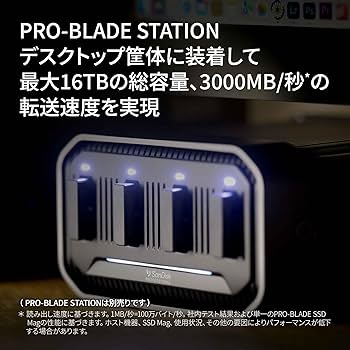 外付けハードディスク・ドライブ SanDisk PRO-BLADE SSD MAG 2TB 2TB PRO-BLADE SSD Mag | Sandisk