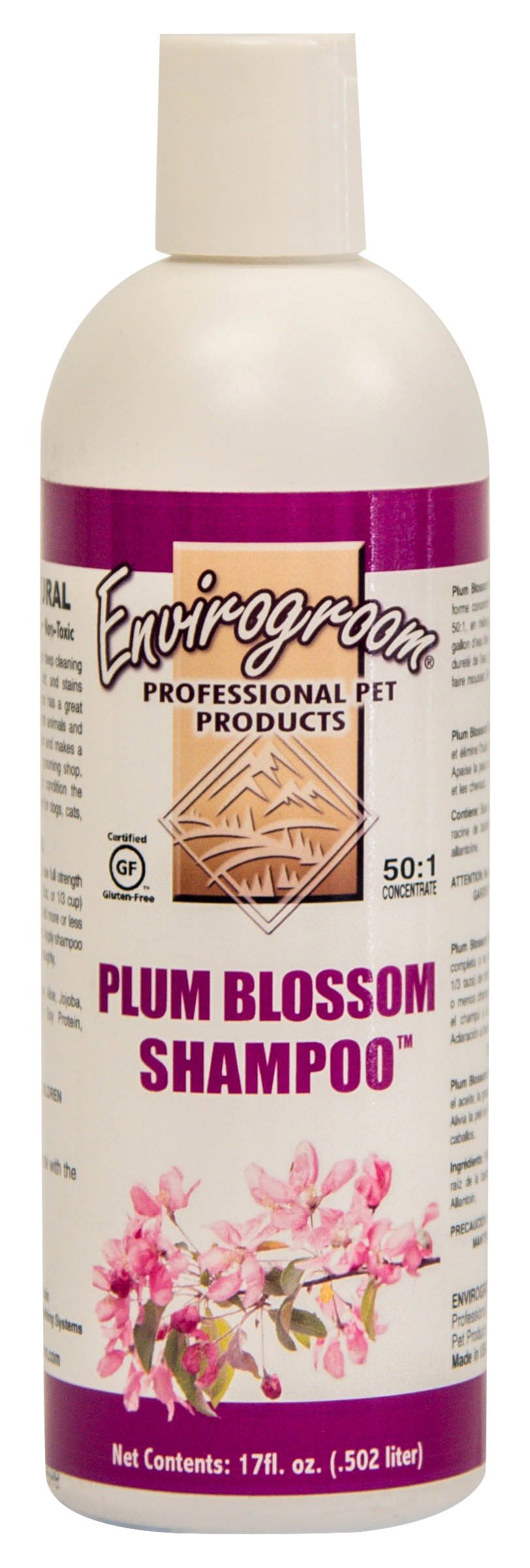 Envirogroom Plum Blossom Shampoo 17 oz.