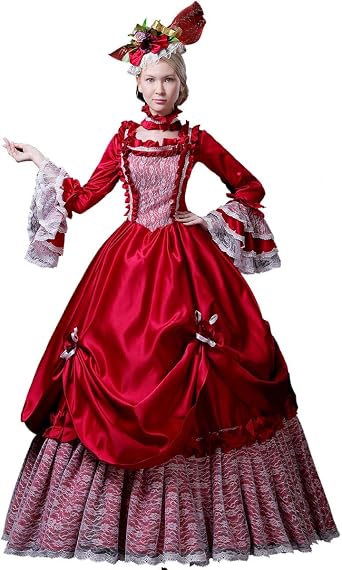 Womens Rococo Baroque Marie Antoinette Ball Dresses /18th Century Renaissance Historical Period Dress Gown for Women